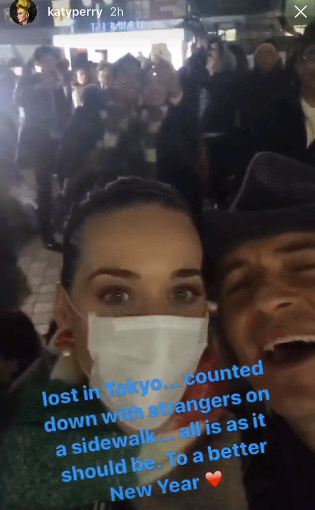 Orlando Bloom, Katy Perry, New Year's Eve 2016 Orlando Bloom, Katy Perry, New Year's Eve 2016